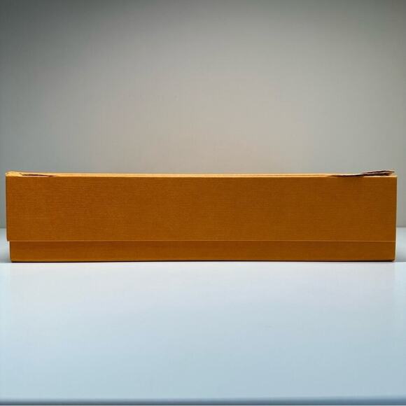 Louis Vuitton | Flat Storage Box | Orange | 14.75 W x 13.75 H x 3.4 D inch - Picture 3 of 16
